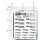 Gilera Runner VXR 200 Metal Logo Stickers for 1/12, 1/18, 1/20, 1/24, 1/43 Scale