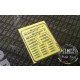 Suzuki Sport Swift Metal Logo Stickers for 1/12, 1/18, 1/20, 1/24, 1/43 Scales