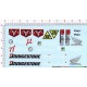 Decals - Sponsor Logos (Bridgestone, Brightlogic, Honda, Macing Plus) for Vario