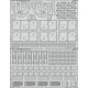 1/32 North American B-25H Mitchell Exterior Detail set for HK Models kits