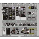 Colour Photoetch for 1/32 Grumman F-14A Tomcat Interior for Tamiya kit