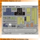 Colour Photoetch for 1/32 P-40B Interior for Trumpeter kit