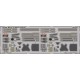 Colour Photo-etched Set for 1/32 Bae Hawk T1 Mk.53 Seatbelts for Revell kit