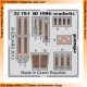 1/32 Messerschmitt Bf 109G-6 Seatbelts for Revell kits