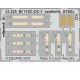 1/32 Messerschmitt Bf 110C-2/C-7 Seatbelts Steel for Revell kits