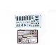 1/48 Grumman F-14A Tomcat Late SPACE Decals & PE parts for Tamiya kits