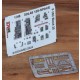 1/48 F-16C Fighting Falcon Block 25 3D Decal Panels & PE Parts for Tamiya kits