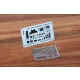 1/48 Fairey Gannet AS.4 Cockpit 3D Decals & Detail Parts [Space] for Airfix kits