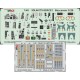 1/48 Blackburn Buccaneer S.2B 3D Decals &amp; PE parts for Airfix kits