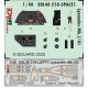 1/48 Westland Lysander Mk.I/III Panels 3D Decal and PE Seatbelts for Airfix kits