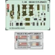 1/48 Mitsubishi A6M2-K Zero Panels 3D Decal and PE Seatbelts for Eduard kits
