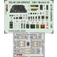 1/48 DB-7 Boston III with Us Seatbelts Interior Detail Set for HK Models kits