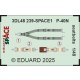 1/48 Curtiss P-40N Seatbelts 3D Decal for Eduard kits