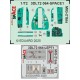 1/72 MiG-21Bis Instrument Control Panels and Seatbelts for Eduard kits