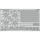 1/48 Boeing B-17G Flying Fortress Engines Photo-etched Detail Set for Hong Kong Models