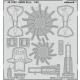 1/48 Mitsubishi A6M3 Zero Detail set (photo-etched) for Eduard kits
