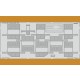 1/48 Mil Mi-17 Cargo Seats Photo-etched set for Trumpeter kits