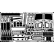 Photoetch for 1/48 Bell UH-1N Twin Huey for Italeri kit