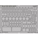 Photoetch for 1/48 E-2C Surface Panels for Kinetic kit