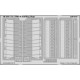 1/48 Focke-Wulf Fw 190A-8 Landing Flaps for Eduard kit (1 Photo-Etched Sheet)