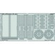 1/48 North American B-25G Mitchell Exterior Photo-etched Detail Parts for Italeri kits