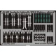 Colour Photoetch for 1/48 Luftwaffe WWII Fighters Seatbelts