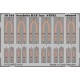 1/48 RAF Late Seatbelts (Steel, 1 Photo-Etched Sheet)
