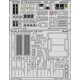 1/48 Boeing B-17G Flying Fortress Waist Section PE Detail Set for Hong Kong Models