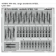 1/48 MH-60L Black Hawk Helicopter Cargo Seatbelts Colour PE parts for ICM kits