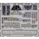 Colour Photoetch for 1/48 A-10 Interior for HobbyBoss kit