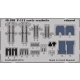 Colour Photoetch for 1/48 F-111 Early Seatbelts for HobbyBoss kit