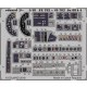 1/48 Junkers Ju 88A-4 Interial Detail Set for ICM kit (2 Photo-Etched Sheets)