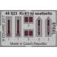 1/48 Kawasaki Ki-61-Id Hien Seatbelts for Tamiya kit #61115 (Steel, 1 Photo-Etched Sheet)