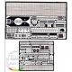 Photo-etched parts for 1/350 German Bismarck for Tamiya kit