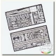 Photo-etched set for 1/350 Yukikaze 1940 for Hasegawa kit