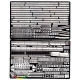 Photo-etched parts for 1/350 Japanese Aircraft Carrier Akagi for Hasegawa