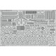 1/350 USS Iowa BB-61 Part 2 Photo-Etched Accessories for HobbyBoss kits