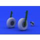 1/24 Hawker Typhoon Mk.Ib Wheels for Airfix kit