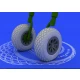 1/32 North American P-51 Mustang Wheels for Tamiya kit