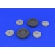 1/32 Messerschmitt Bf109G-6 Wheels for Revell kits