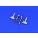 1/32 Messerschmitt Bf109G-6 Undercarriage Legs (Bronze) for Revell kits