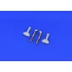 1/32 Messerschmitt Bf 109G-10 Undercarriage Legs Bronze for Revell kit