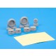 1/32 Focke-Wulf Fw 190A-8 Wheels Brassin Set for Revell kits