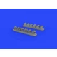 1/32 Curtiss P-40E Warhawk Exhaust Stacks Set  for Hasegawa kits