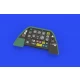 1/48 Bristol Beaufighter Mk.IF Dashboard and Seatbelts Detail Set for Revell kits