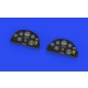 1/48 de Havilland Chipmunk T.10 Instrument Panel Detail Parts for Airfix kits