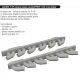 1/48 Bell P-39 Airacobra Exhaust Stacks Rounded for Arma Hobby kits