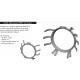1/48 A6M5 Zero Exhausts for Eduard kits
