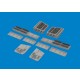 1/48 Curtiss P-40N Gun Bays (6 guns) for Eduard kits