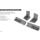 1/48 Curtiss P-40N Gun Bays (6 guns) for Eduard kits